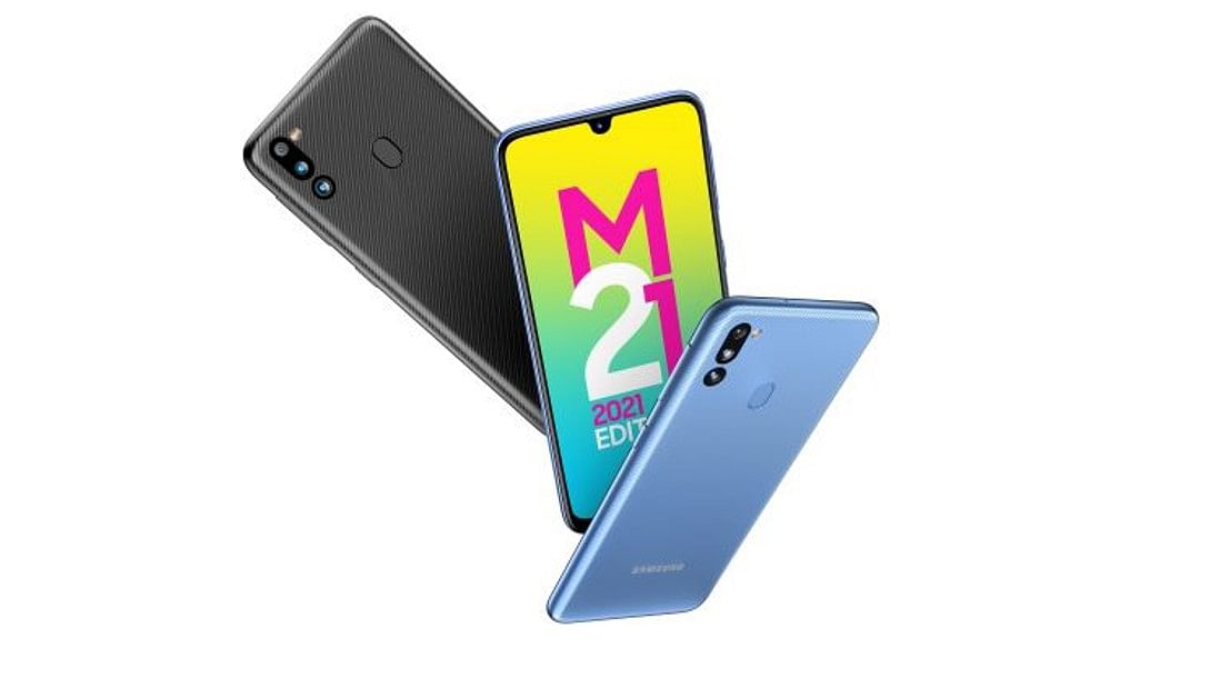 The new Galaxy M21 2021 Edition launched in India. Credit: Samsung