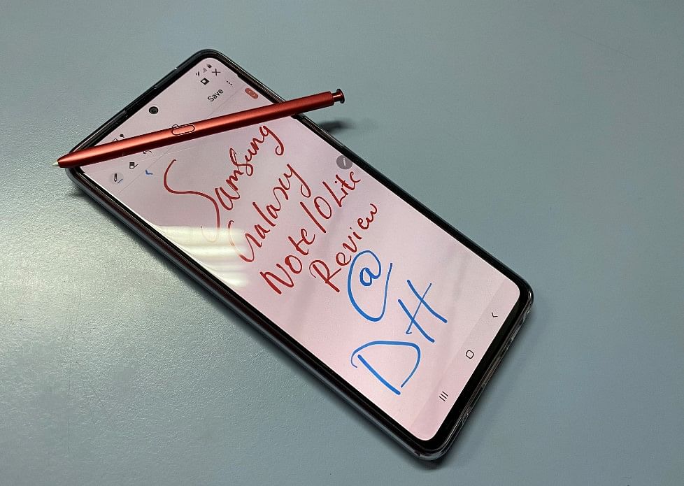 Samsung Galaxy Note10 Lite in for review -  news