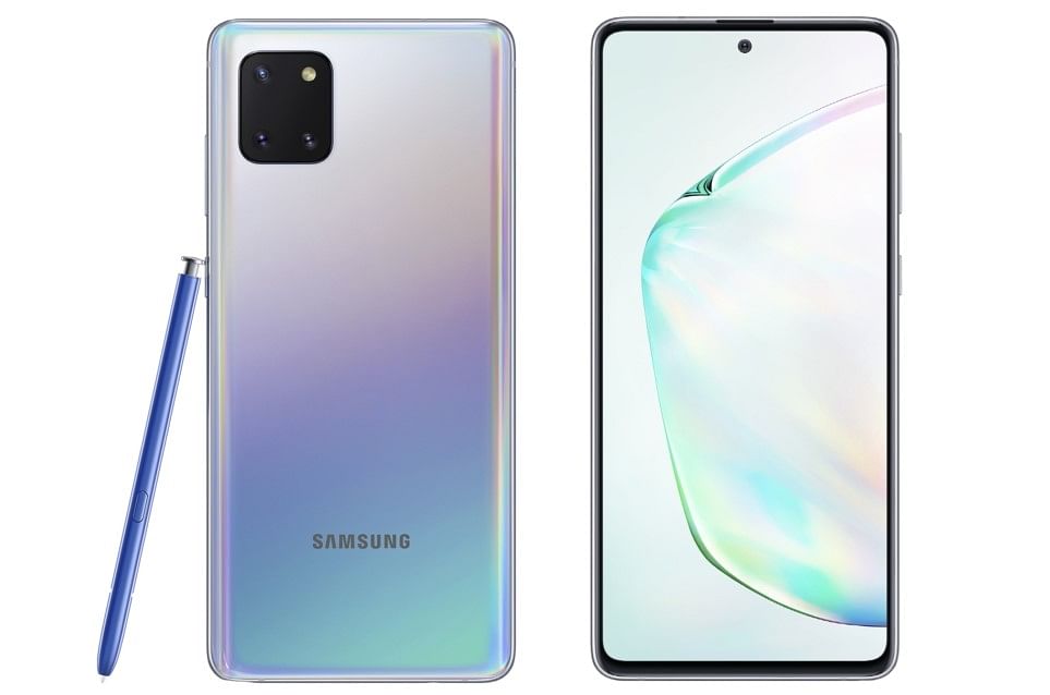 The Galaxy Note10 Lite launched (Credit: Samsung)