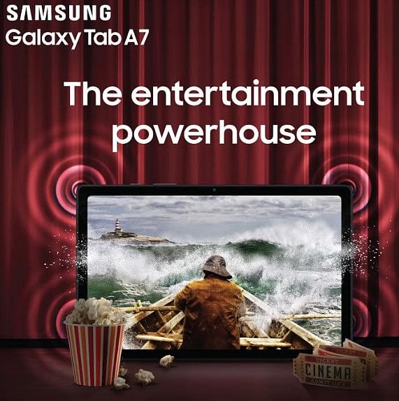 The new Galaxy Tab A7. Credit: Samsung