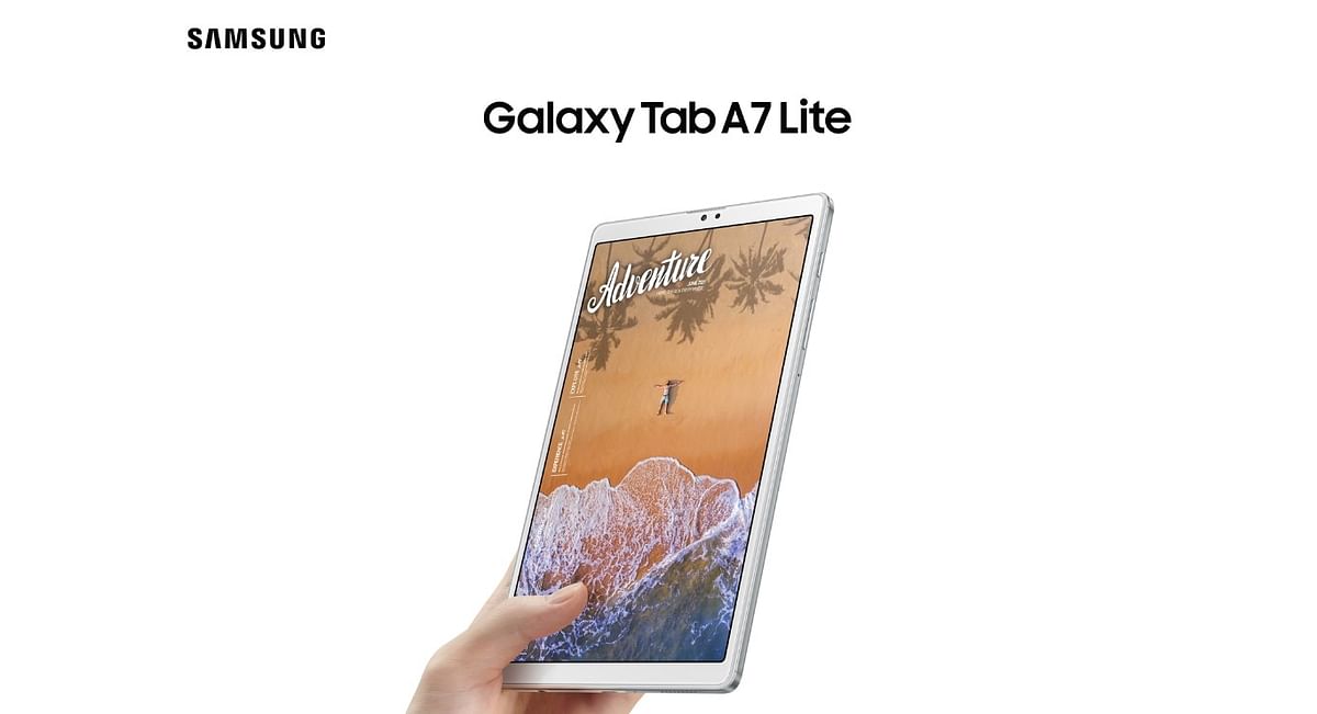 The new Galaxy Tab A7 Lite. Credit: Samsung