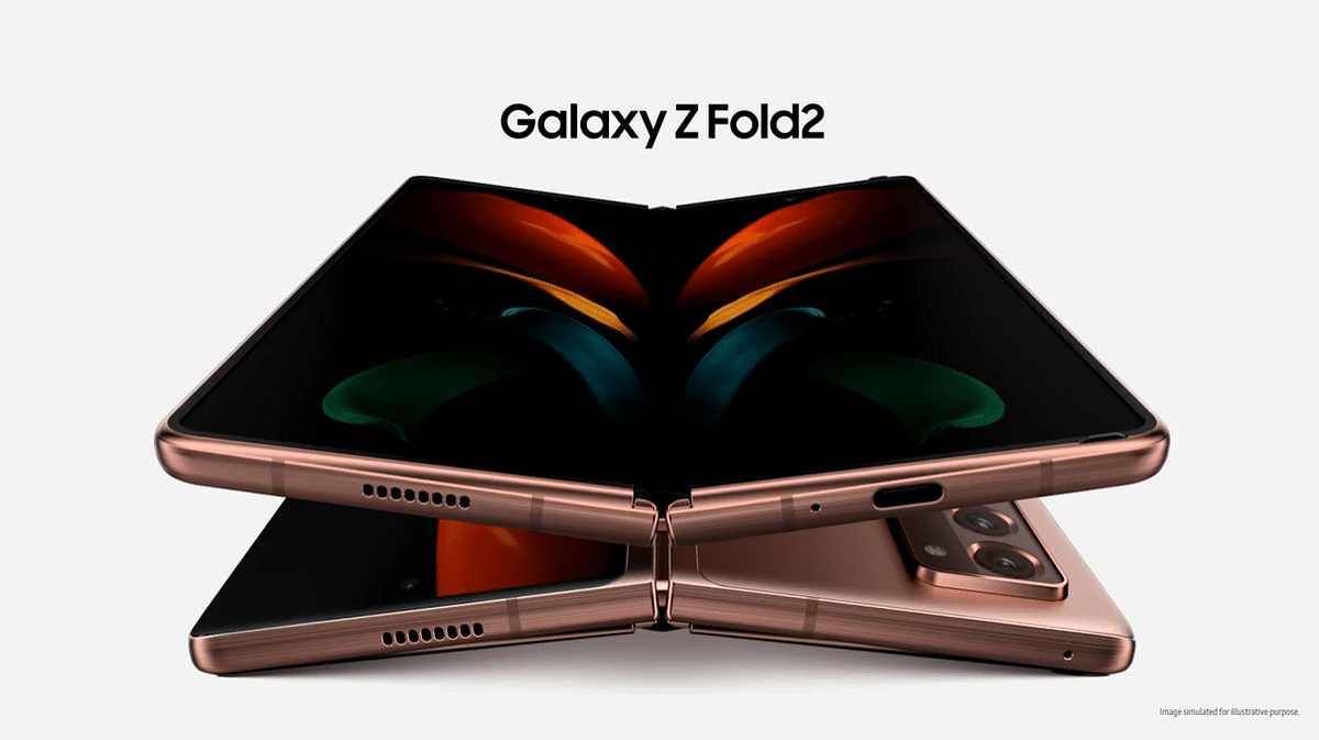 The new Galaxy Z Fold 2. Credit: Samsung