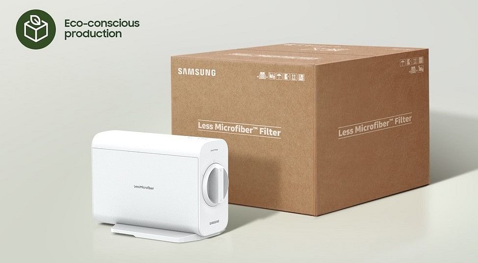 Samsung Less Microfiber Filter. Credit: Samsung