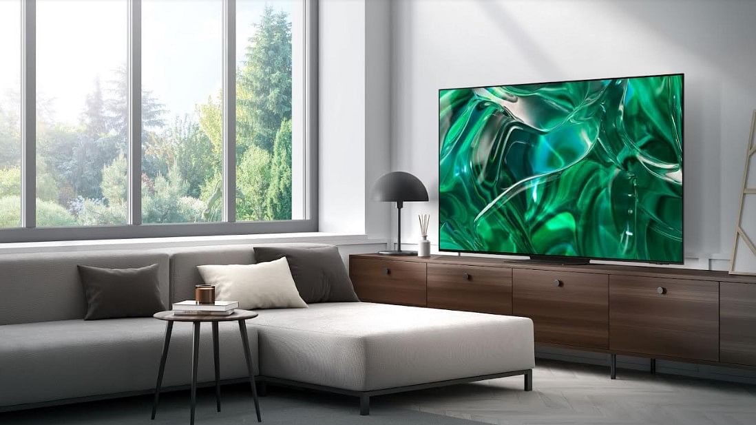 Samsung's new Made-in-India OLED TV. Credit: Samsung