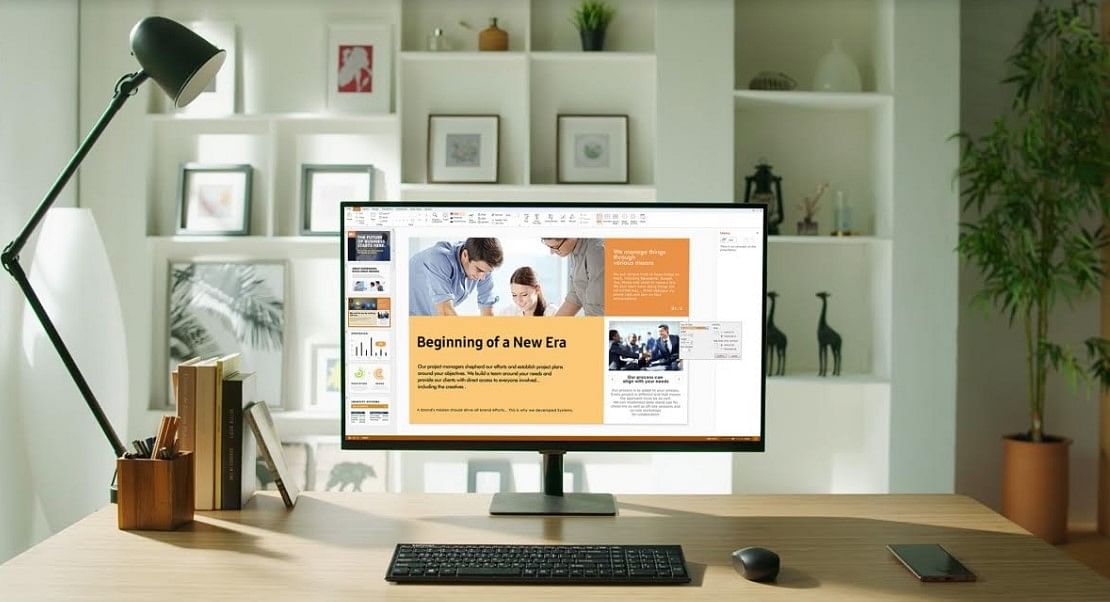 The new smart display launched in India. Credit: Samsung