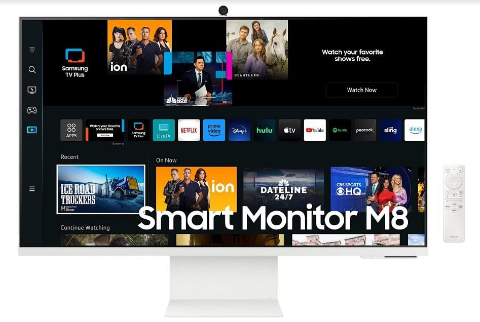 The new Smart Monitor M8. Credit: Samsung