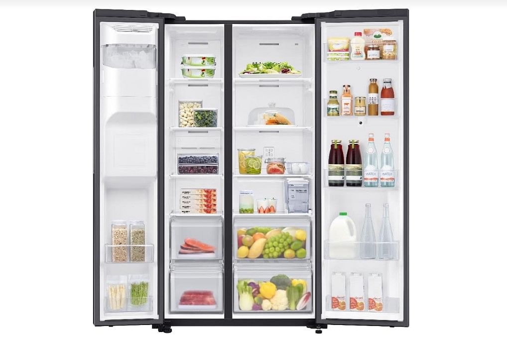 The new SpaceMax Family Hub fridge  Picture Credit: Samsung India