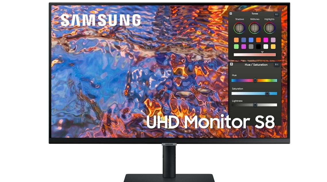 The new UHD Monitor S8. Credit: Samsung