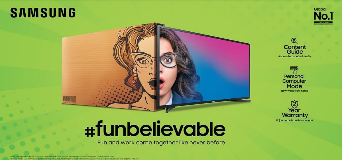 The new Funbelievable TV series launched in India (Credit: Samsung)