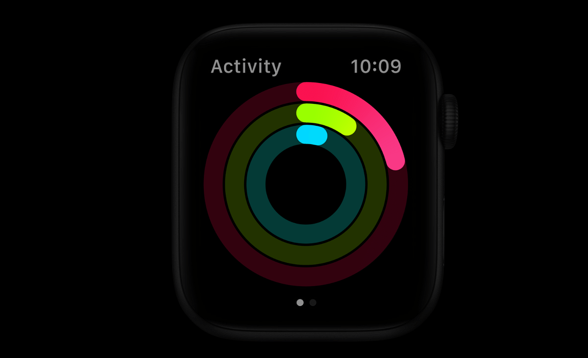 Activity Rings on Apple Watch. Credit: Apple