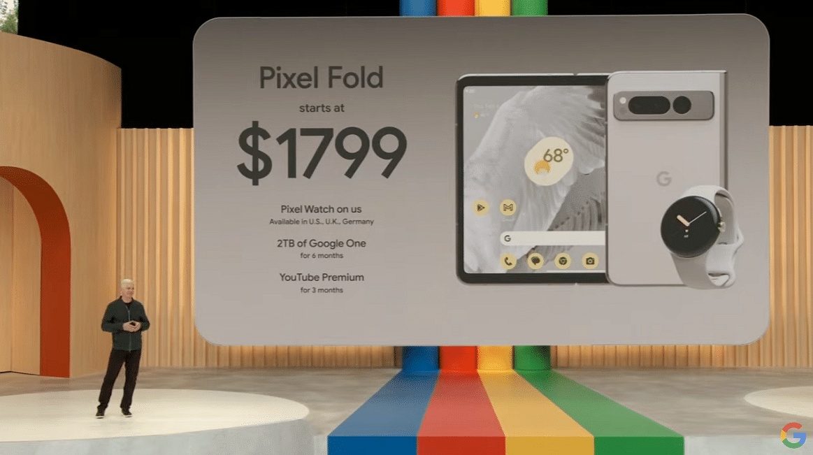 Pixel Fold. Credit: Google