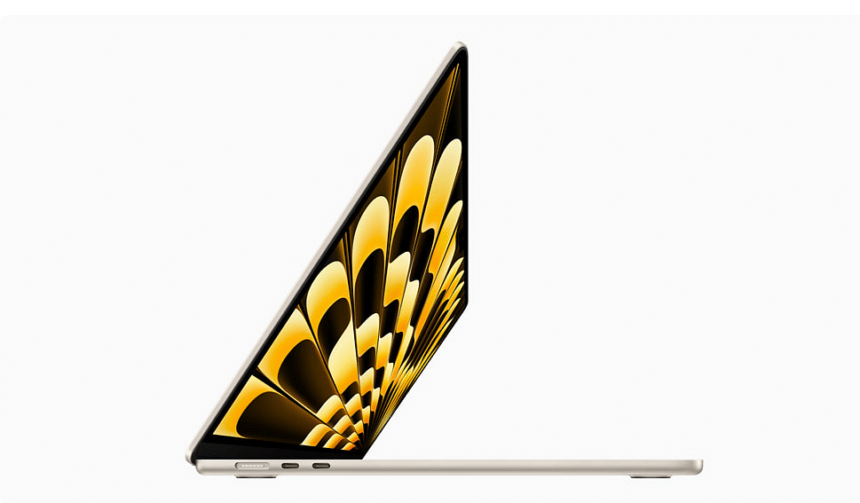 The new 15-inch MacBook Air. Credit: Apple