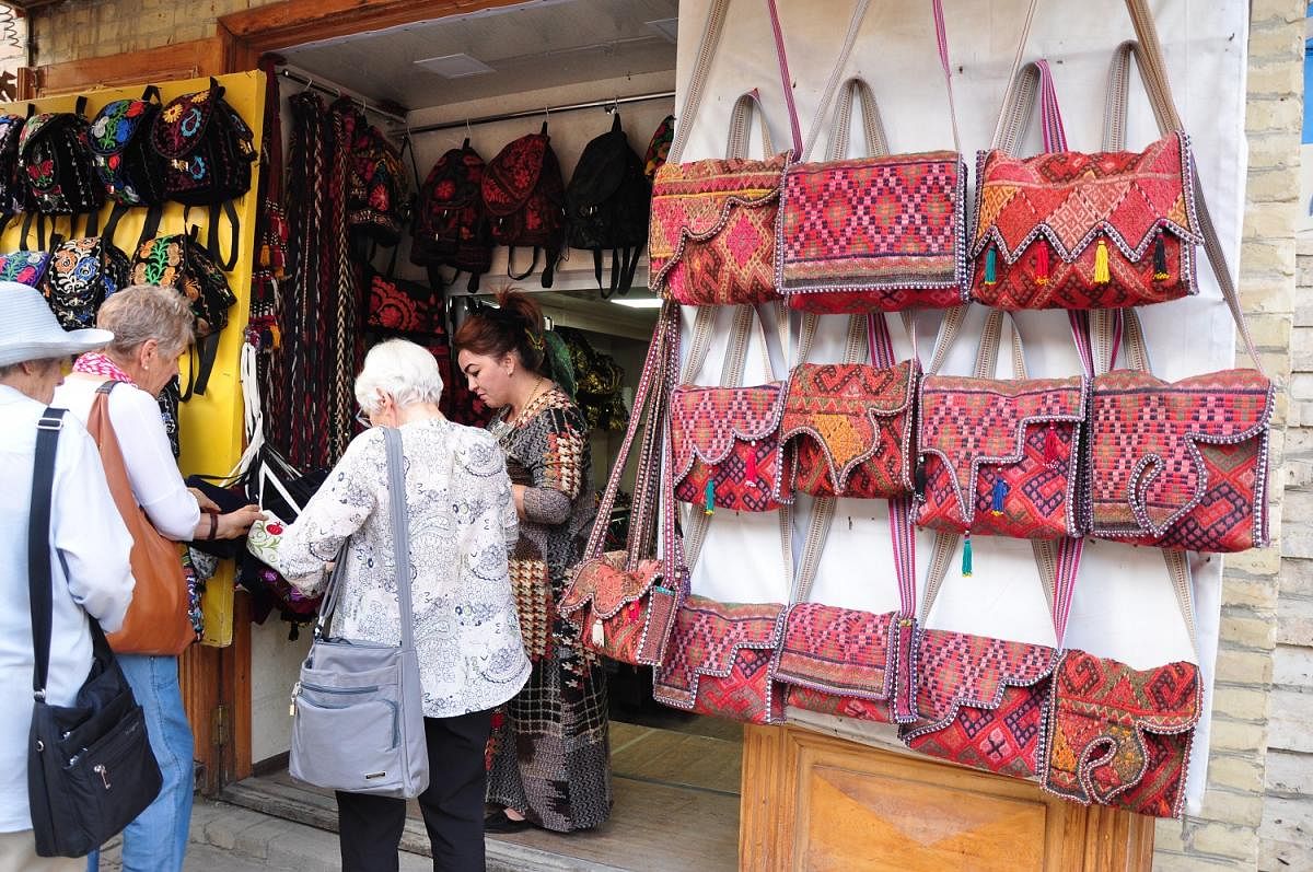 Shopping in Bukhara