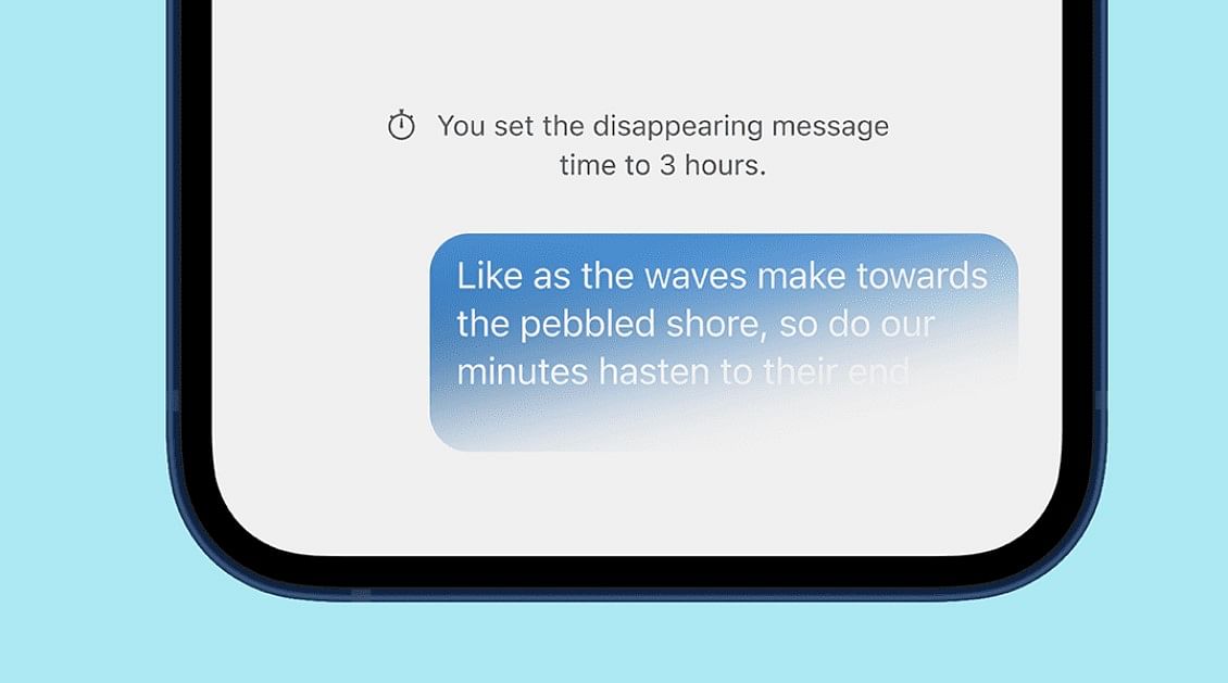 Signal Messenger app gets default timer option for disappearing messages. Credit: Signal