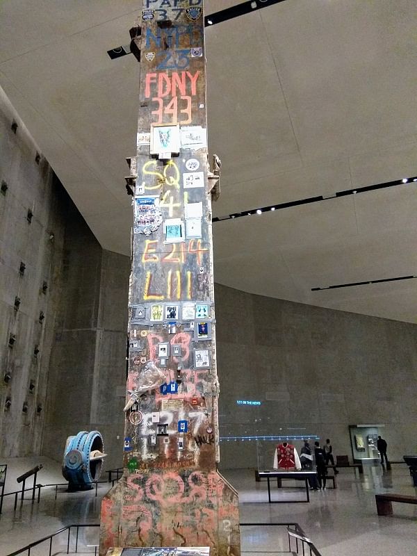 The single coloumn of WTC that has been preserved