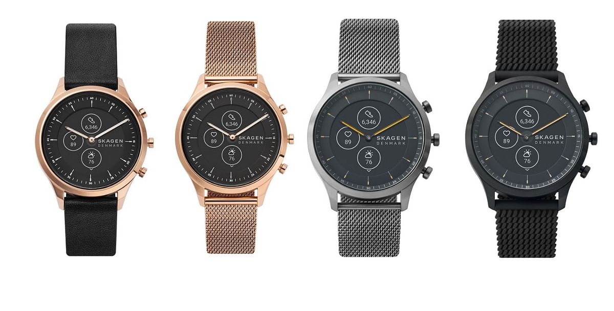 The new Jorn Hybrid HR smartwatch series. Skagen