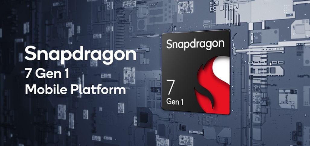 The new Snapdragon 7 Gen 1 chipset series. Credit: Qualcomm