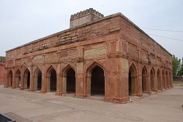 Sonwa Mandap with its intricate carvings in Chunar