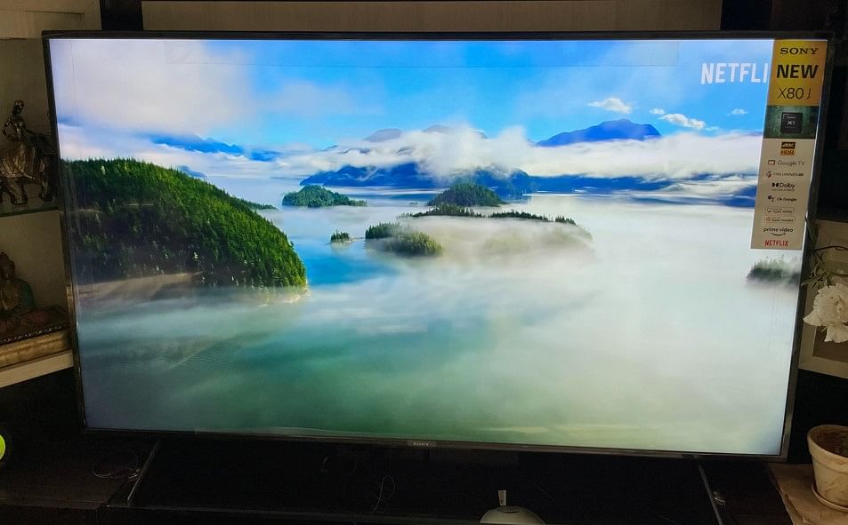Sony BRAVIA X80J Google TV. Credit: DH Photo/KVN Rohit