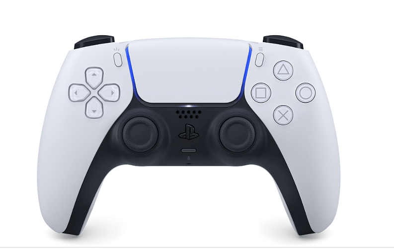 The new PS5 Dual Sense controller. Credit: Sony PlayStation website