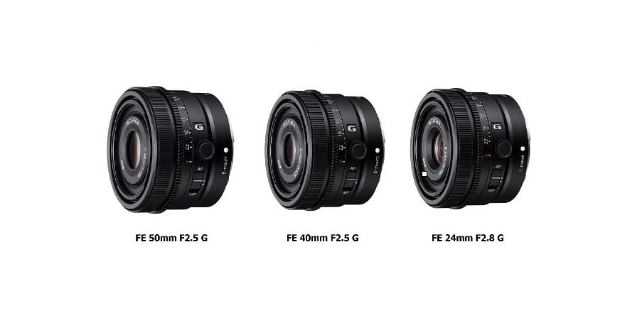 The new Full-Frame G Lens. Credit: Sony India
