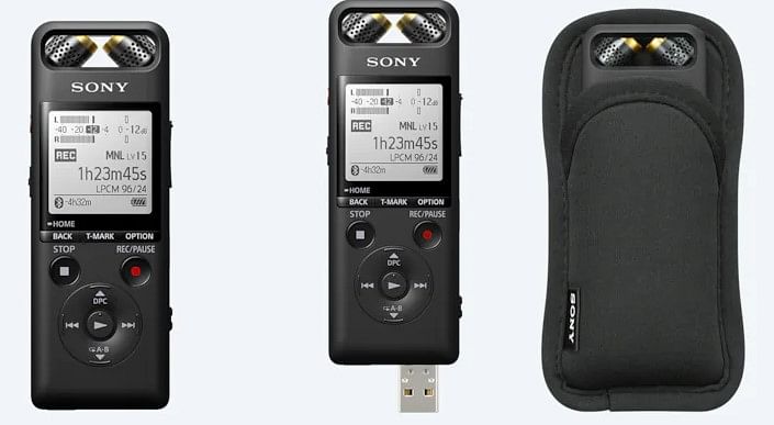 Sony PCM-A10 sound recorder. Credit: Sony India