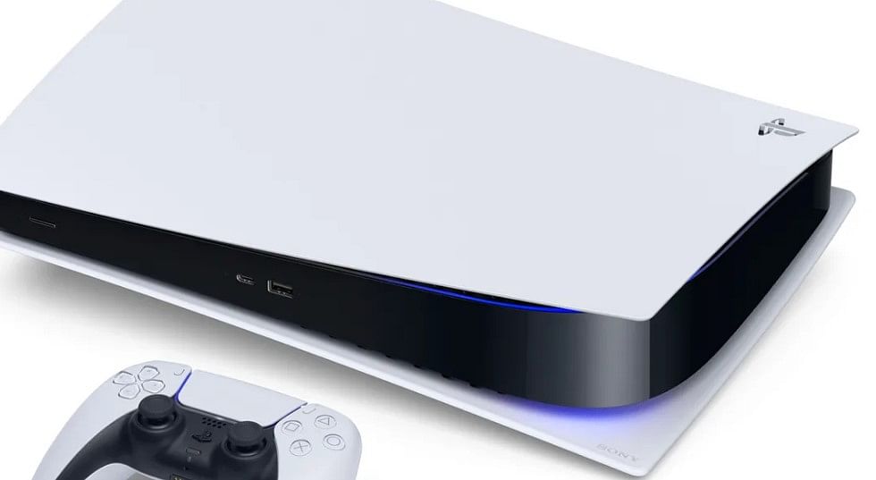 The new PlayStation 5 gaming console. Credit: Sony