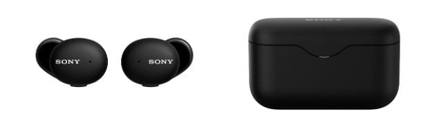 The new TWS WF-H800 earbuds. Credit: Sony