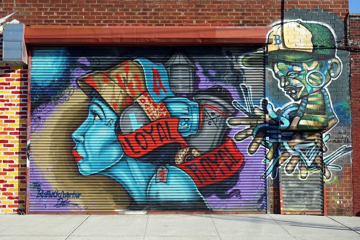 Street art in Brooklyn