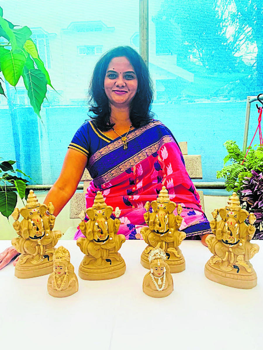 Suchitra Aravind is selling nine-inch idols.