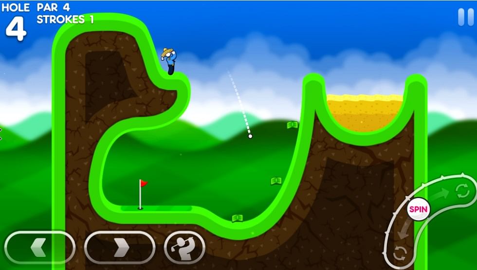 Super Stickman Golf 3 (screen-shot)