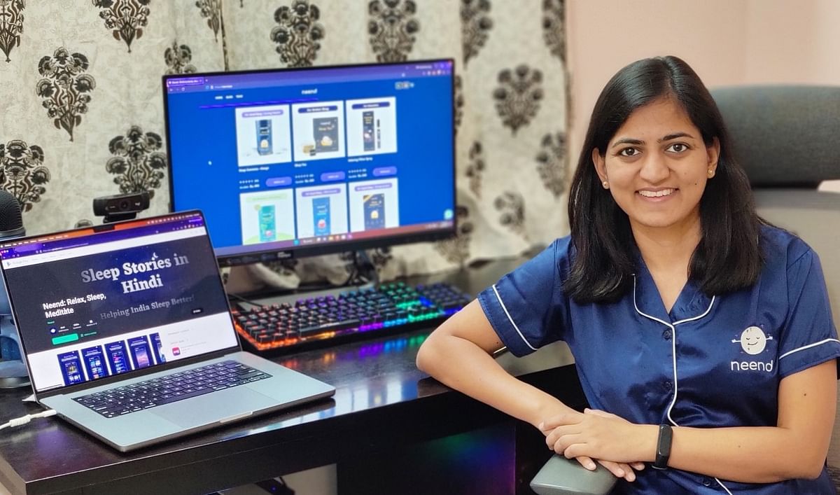 Surbhi Jain, founder of the Neend app. Credit: Special Arrangement