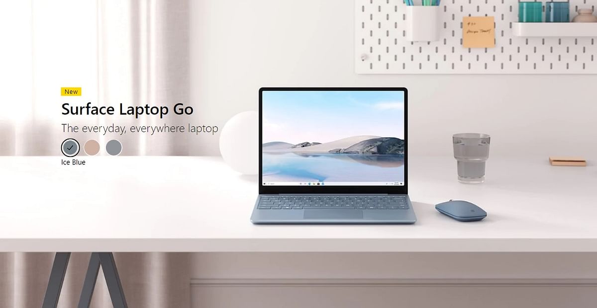The Surface Laptop Go. Credit: Microsoft