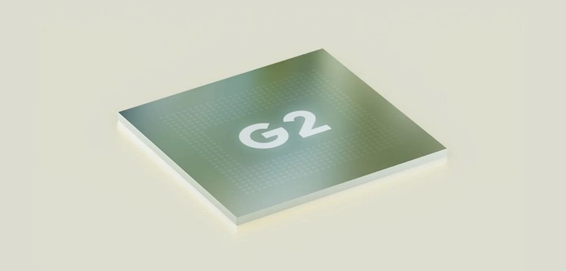 The new Tensor G2 silicon. Credit: Google