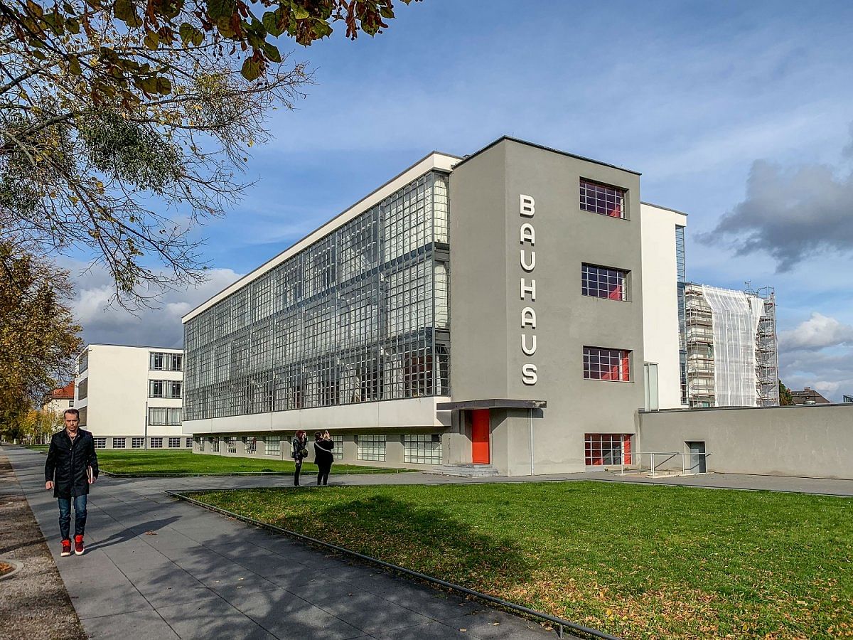The Bauhaus Building, Dessau, Germany. Photos by author
