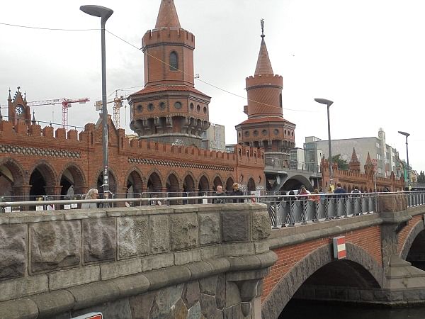 The other side of the bridge was once East Germany. PHOTOS BY AUTHOR