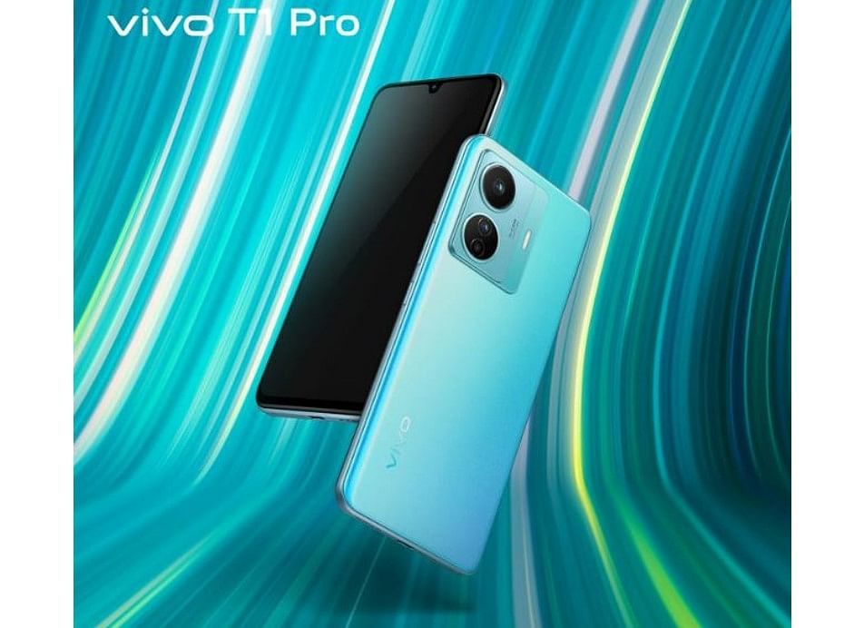 The new T1 Pro 5G series phone. Credit: Vivo
