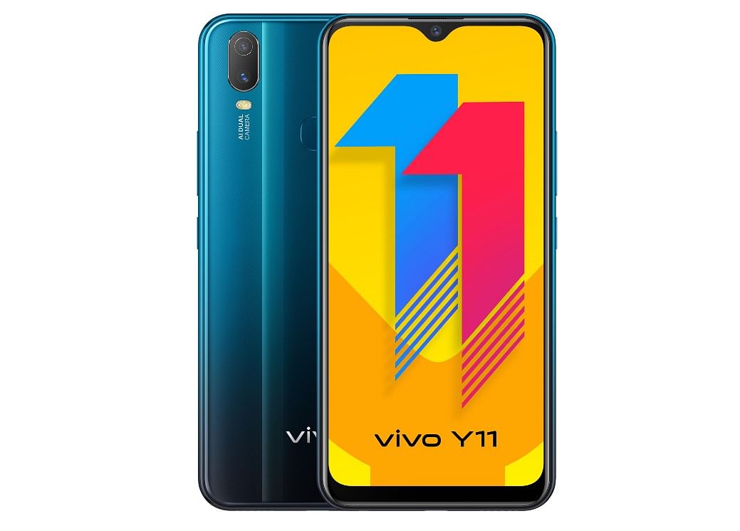 Vivo Y11 mineral blue variant (Picture credit: Vivo)