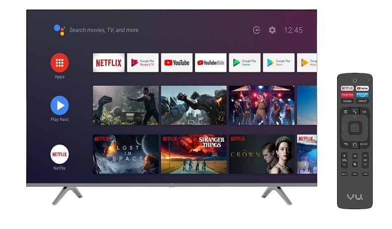 The new Vu smart TV series launched in India (Picture credit: Vu Televisions)
