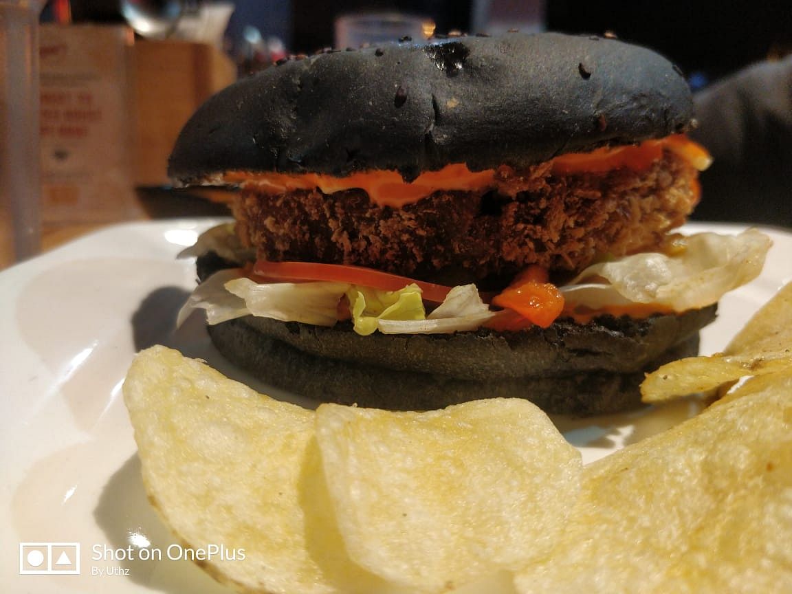 'Bunsai’, a pickled assorted veggies burger