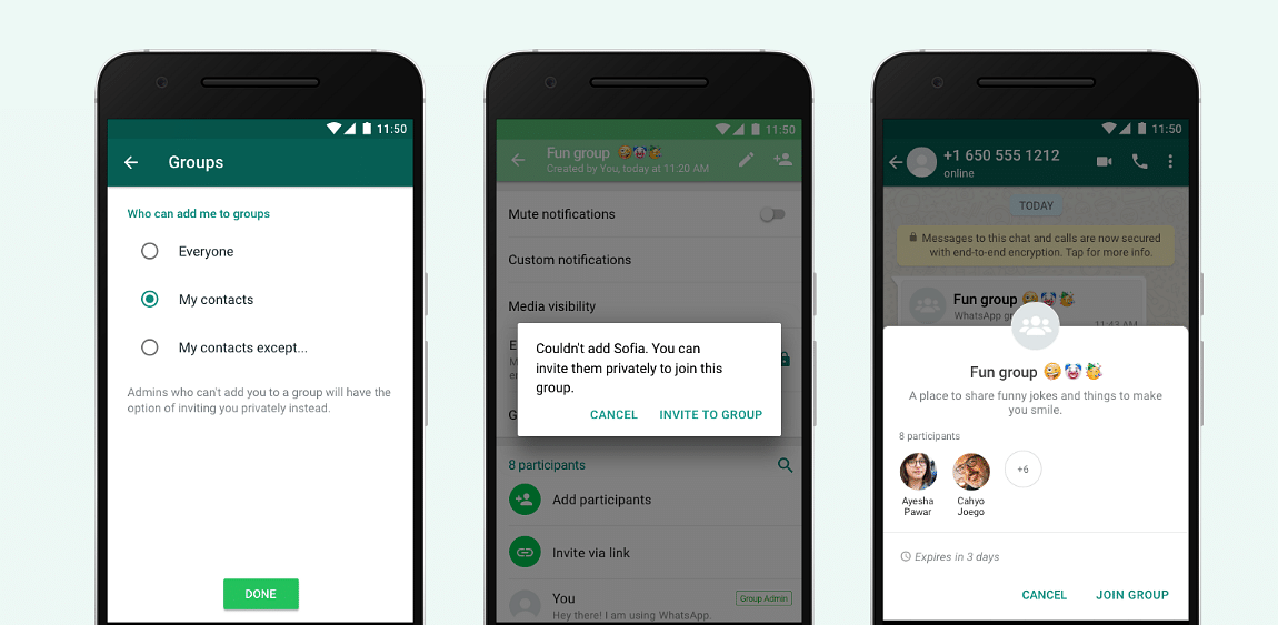 WhatsApp changes privacy controls