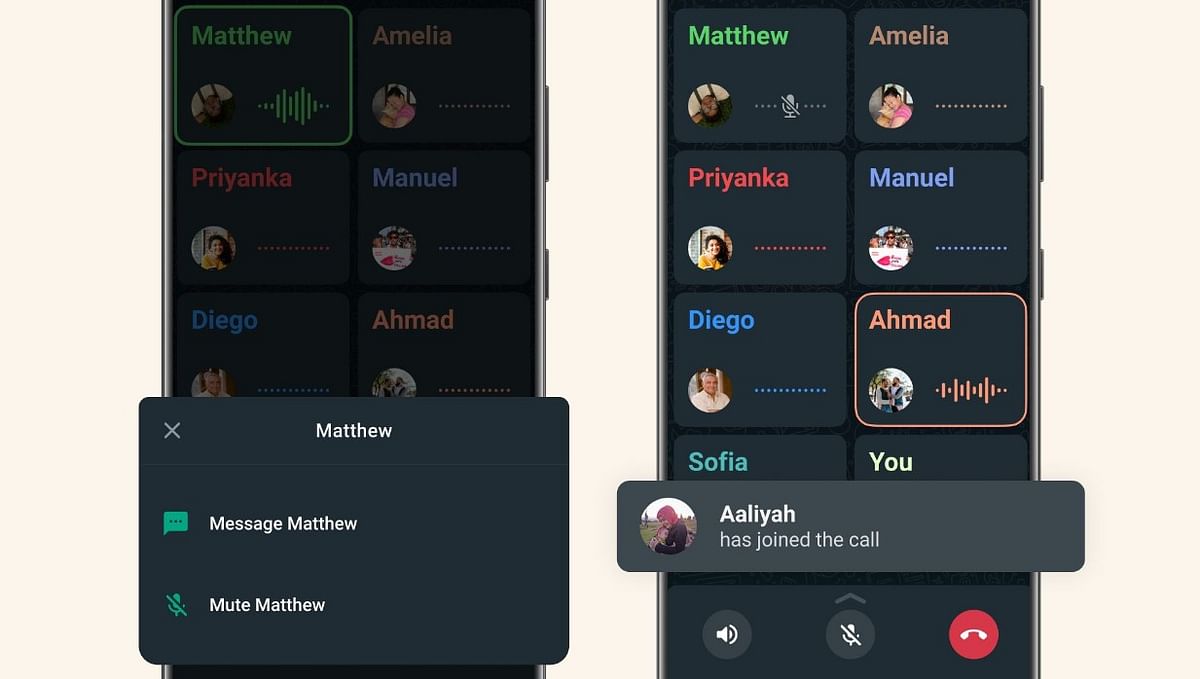 WhatsApp brings new features to group calls. Credit: Will Cathcart (WhatsApp Chief)/Twitter
