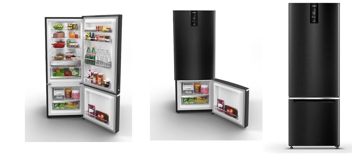 The new Intellifresh Pro Bottom Mount Range of refrigerators. Credit: Whirlpool