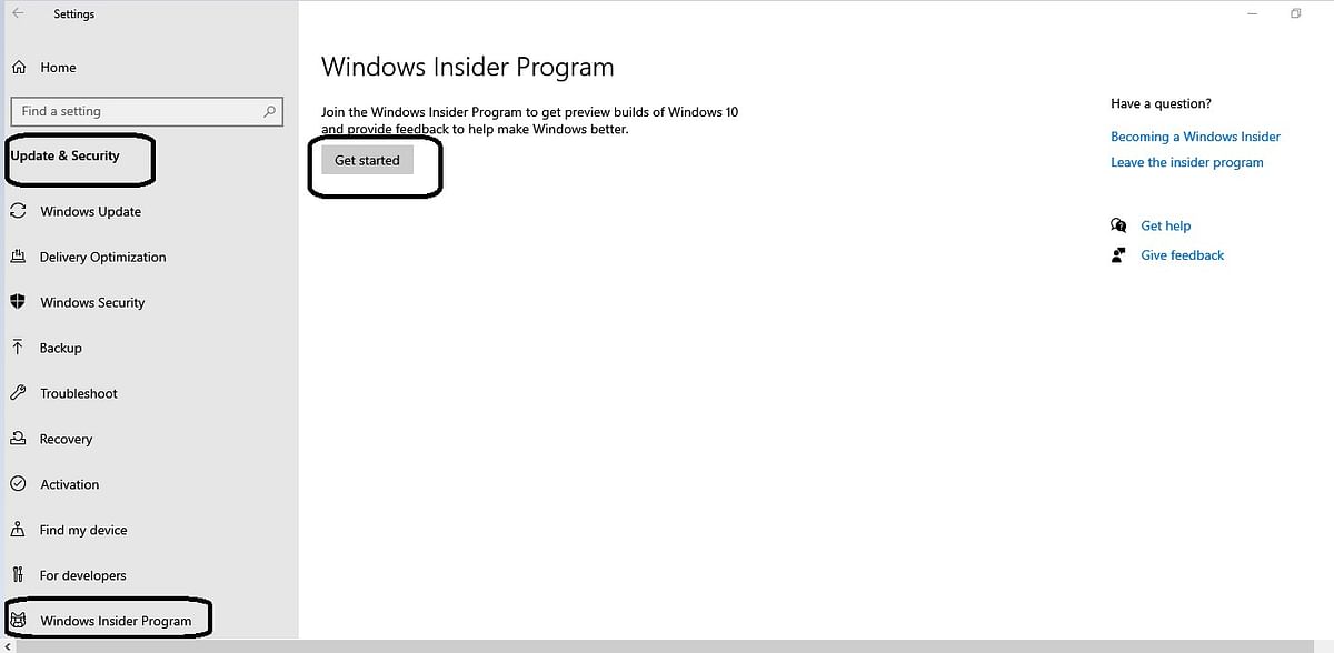 Windows 10 Settings page (screen-grab)