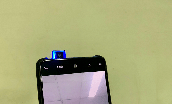 Xiaomi Redmi K20 pop-up camera; DH Photo/Rohit KVN