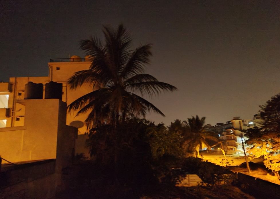 Xiaomi Redmi Note 11 Pro+ 5G's camera sample with night mode on. Credit: DH Photo/KVN Rohit