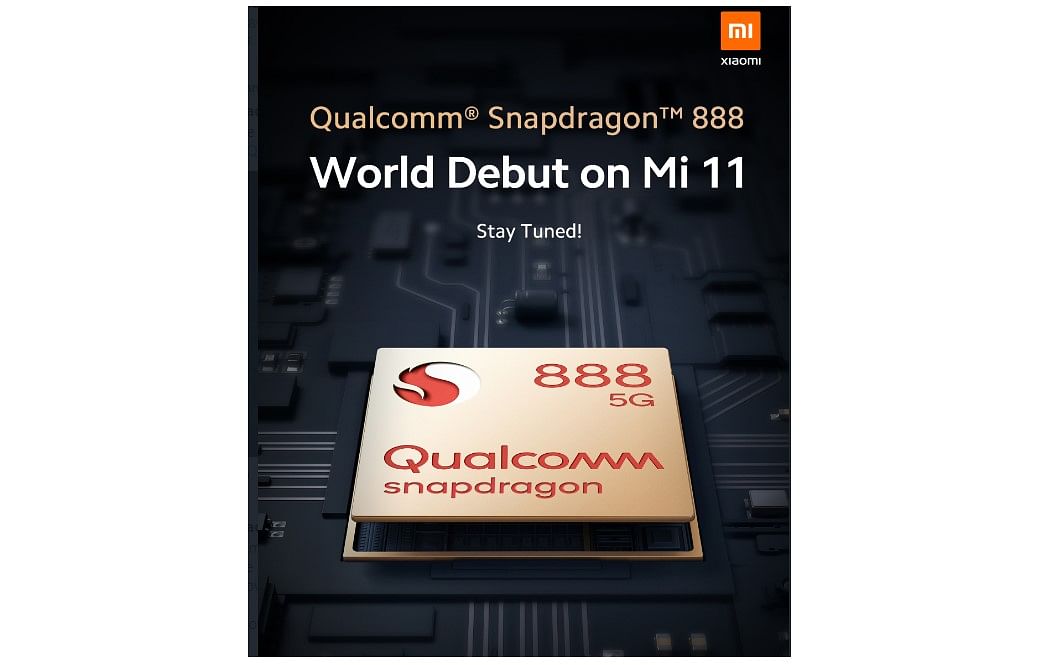 Xiaomi Mi 11 to come with Qualcomm Snapdragon 888. Credit: Xiaomi