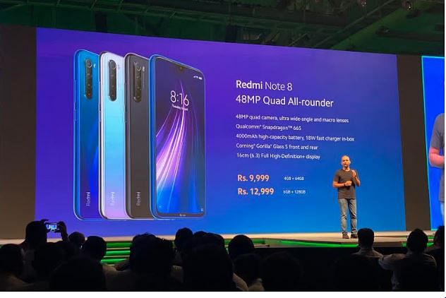 Xiaomi Redmi Note 8 will be available in India in October third week (DH Photo/Rohit KVN)