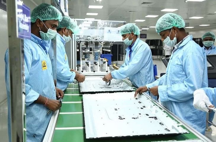 Xiaomi's smart TV assembly plant. Credit: Xiaomi India