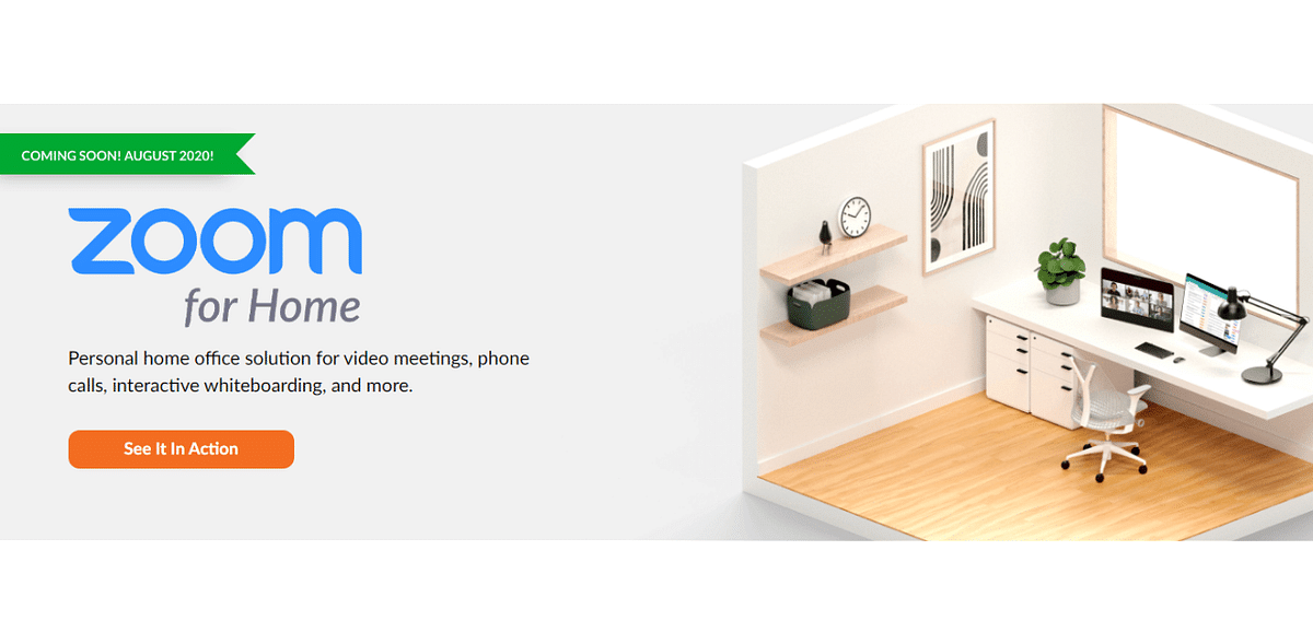 Google, Amazon and Facebook smart displays will soon support Zoom video call. Credit: Zoom